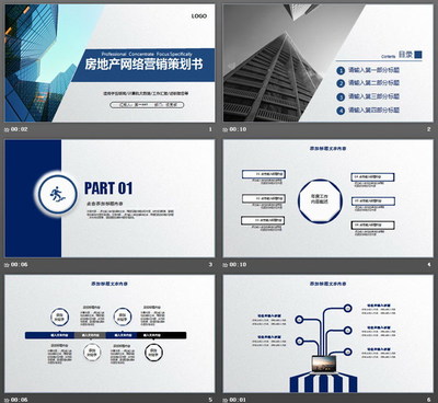 商业地产营销策划方案PPT模板